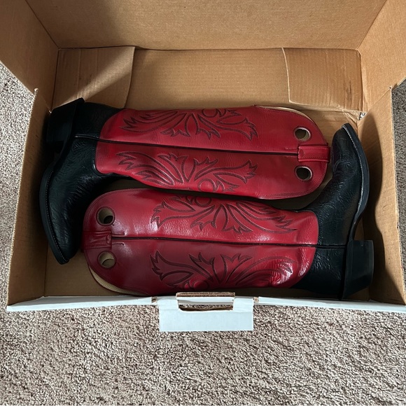 NOCONA BOOTS | Cowgirl Boots | Bullhide Black | Size 5.5 - Picture 7 of 14